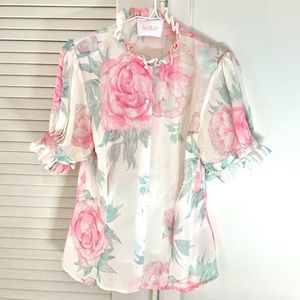 Women’s Selkie silk blouse top Size Small - perfect condition